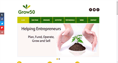 Desktop Screenshot of grow50.com